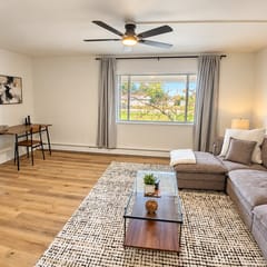 Mid-Century Modern #12 + 2nd floor + 1 Bed/1 Bath